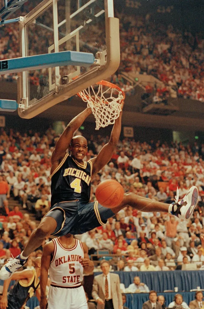 Chris Webber of the Fab Five.