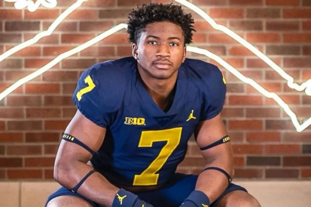 Benjamin Hall, freshman RB for Michigan