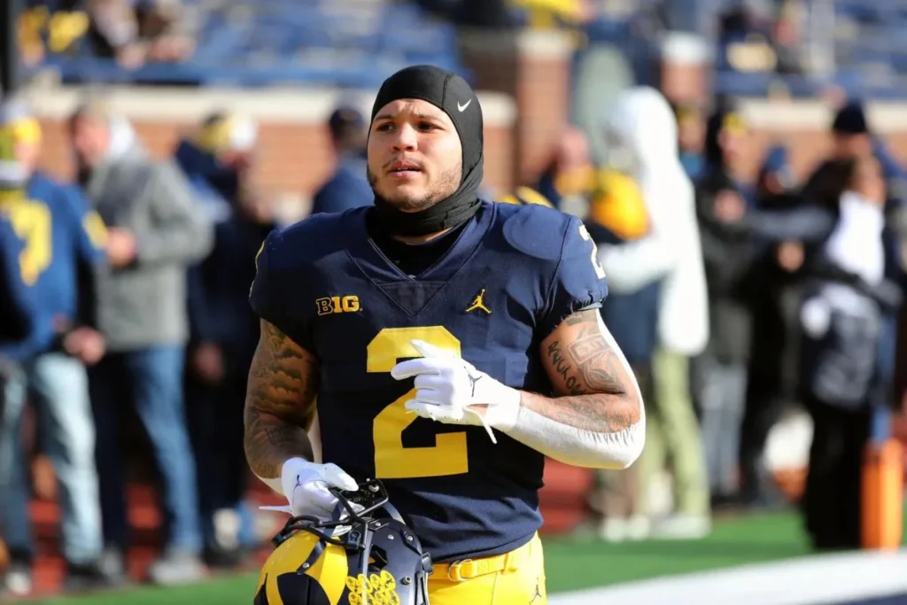 Blake Corum was given advice from Jim Harbaugh to go pro, but Corum chose to stay at Michigan