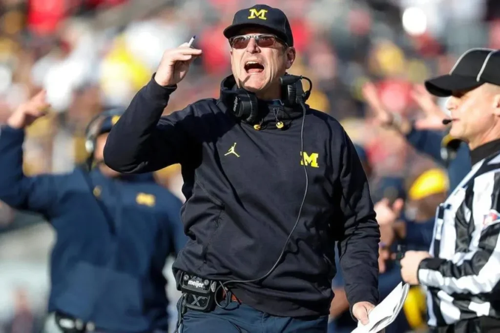 Jim Harbaugh and the Michigan program are currently dealing with a media frenzy related to the latest sign-stealing allegations.