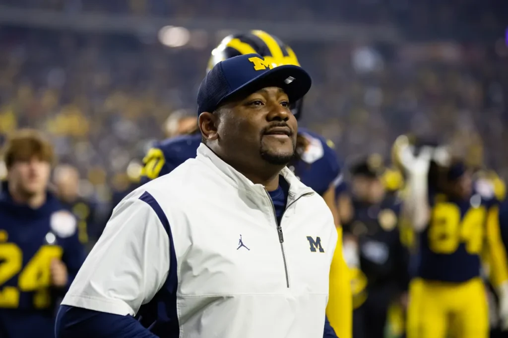 After signing and new contract, Michigan passing game coordinator Ron Bellamy is on the lookout for top wide receiver talent.