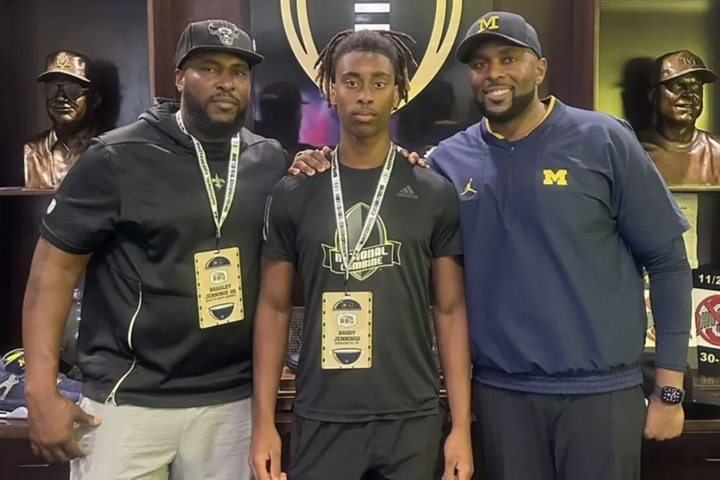 Class of 2026 defensive back Brody Jennings committed to Michigan earlier this week.